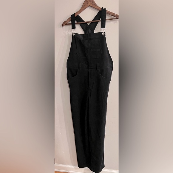 Pants - Women’s Black Corduroy Overalls Size M